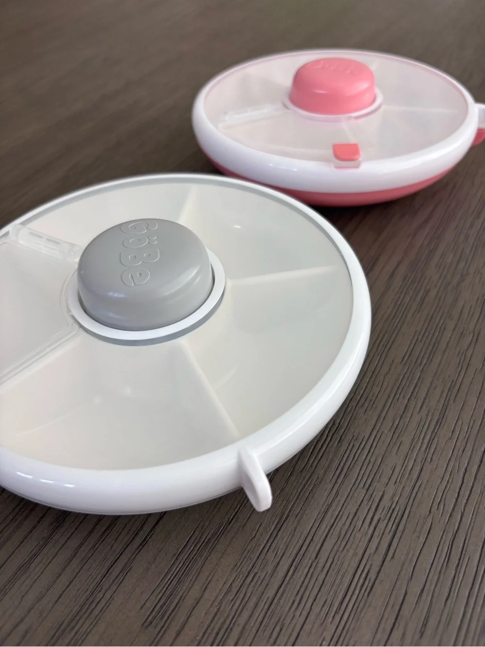 GoBe Snack Spinner - Pink and Gray